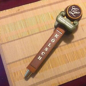 Kolsch beer barrel 14” beer handle tap in excellent vintage condition German bee